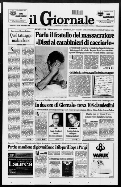 Il giornale : quotidiano del mattino